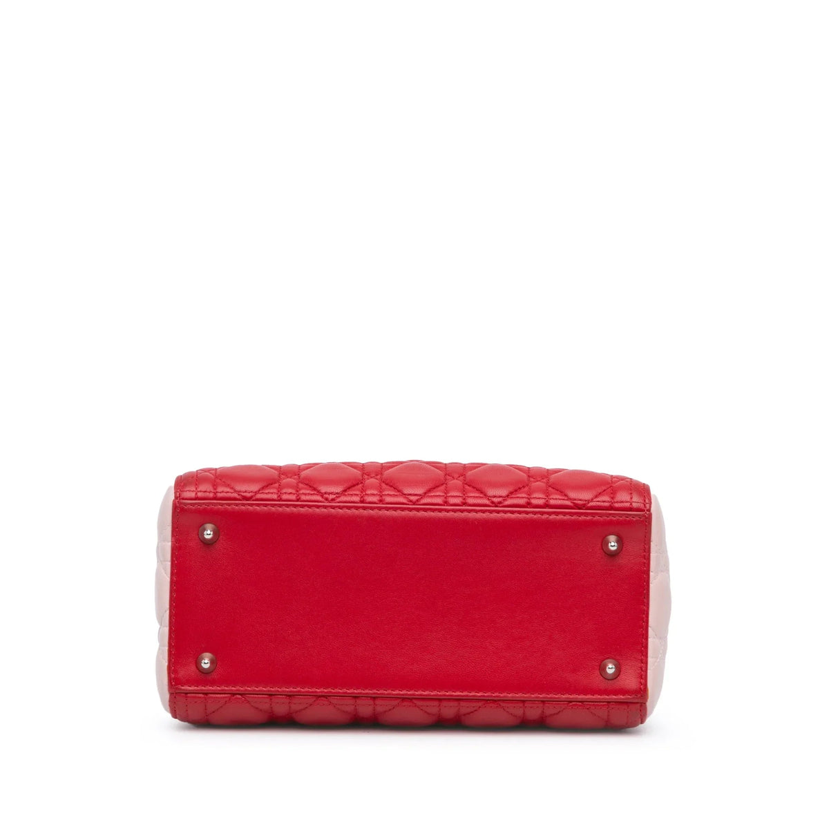 Dior Lady Dior Cannage Red Handbag Cannage